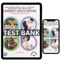 Community Health Nursing A Canadian Perspective 5th