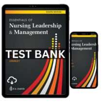 Essentials of Nursing Leadership and Management 8th