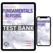 Fundamentals Of Nursing 10th Test Bank Kozier & Erbs