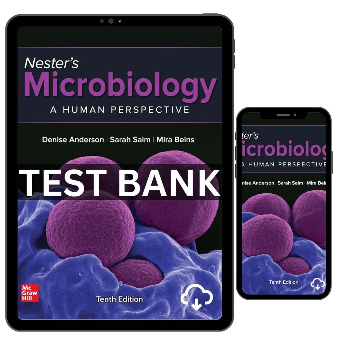 Microbiology Human Perspective 10th, Test Bank