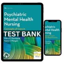 Psychiatric Mental Health Nursing 9th Edition by Townsend