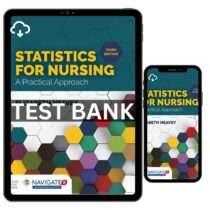 Statistics for Nursing A Practical Approach 3rd Edition
